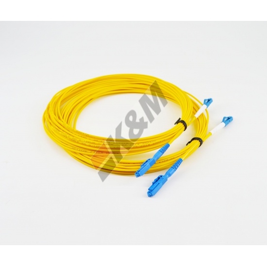  E2000/PC naar LC/PC SM G652D Simplex Fiber Optic Patch kabel