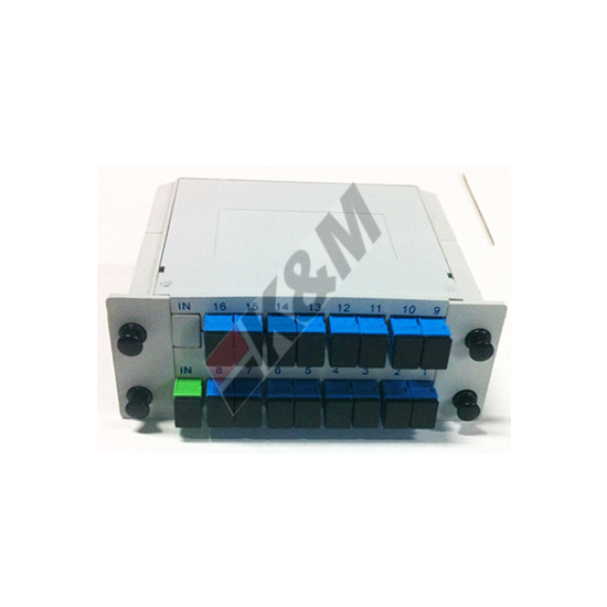 1 x 16 SCPC Mini Plug-in PLC Splitter vak