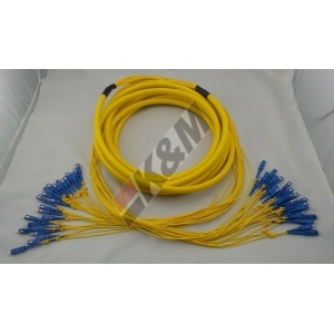 OS1 OS2 ventilator uit Enhanced patch kabel (16 vezels)